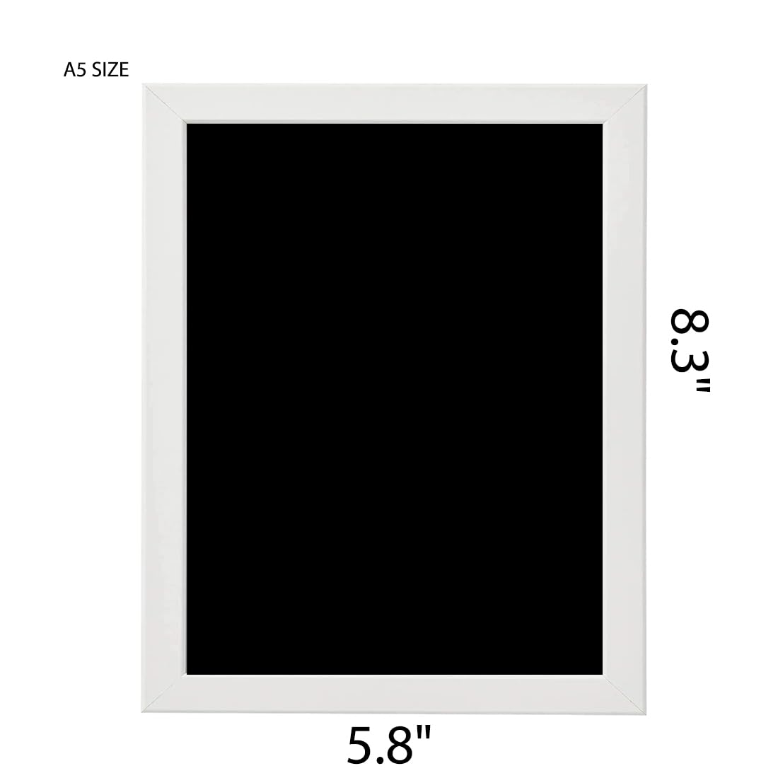 Personalized Rectangular Magic Mirror with LED Light Table Top Frame - Image 3