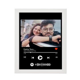 Personalized Spotify Song Frame – Custom Photo with Your Favorite Song