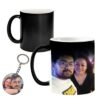 Magic Coffee Mug with Photo Heat Reveal Black Mug