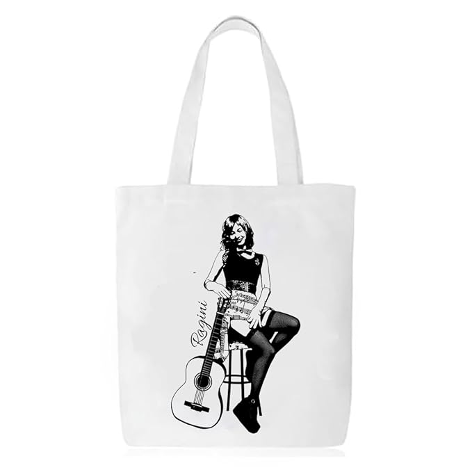 Customized Name with Girl Printed Tote Bags for womens