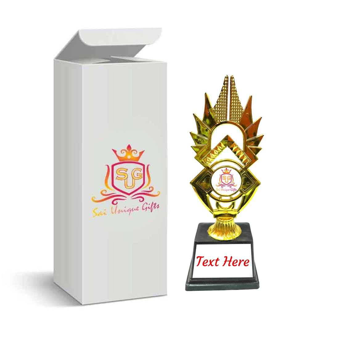 Golden Excellence Trophy | Custom Award for Ceremonies & Functions