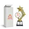 Classic Golden Trophy for Winners | Personalized Recognition Keepsake